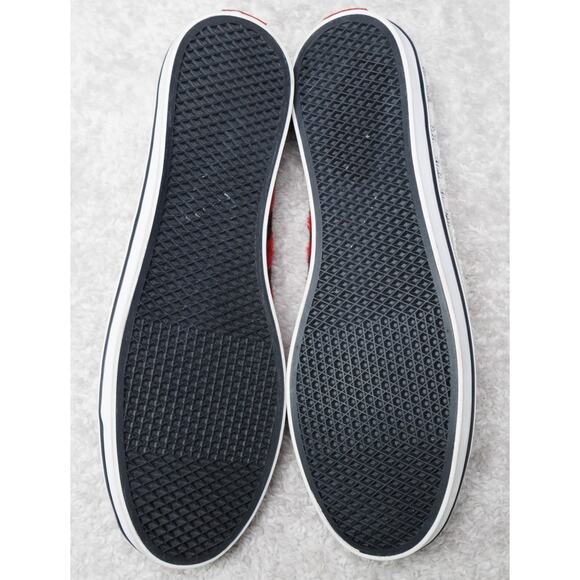 Vans Caliente Zebra Print Slip on Red Black White Sneakers Ballet Womens 10.5 - Picture 5 of 16